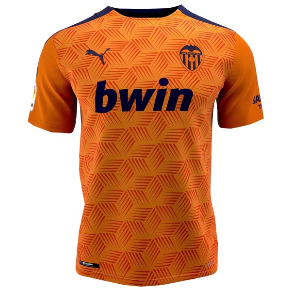 Tailandia Camiseta Valencia 2ª 2020/21 Naranja